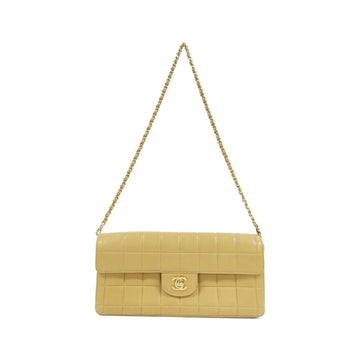 Chanel Choco Bar Lambskin Shoulder Bag