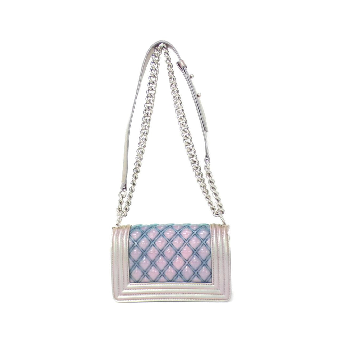 Chanel Boy Chanel PVC Iridescent Patent Calf Shoulder Bag