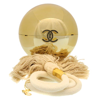 Top Quality Chanel COCO Mark Stone Shoulder Bag Dubai Limited 2016 Gold CC Auth 28880A