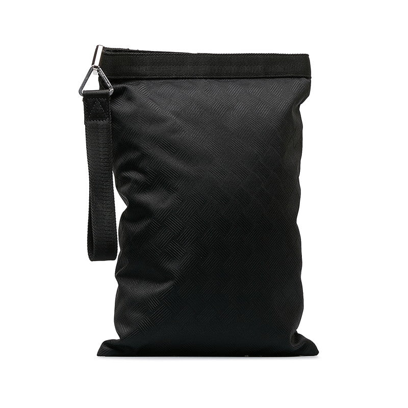 Bottega Veneta  Clutch Bag in Nylon Black 667030 V0EP4