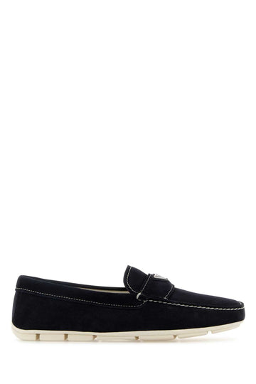 PRADA Classic Suede Loafers for Men