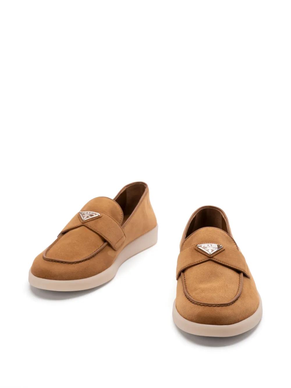 PRADA Elegant Suede Moccasins for Men