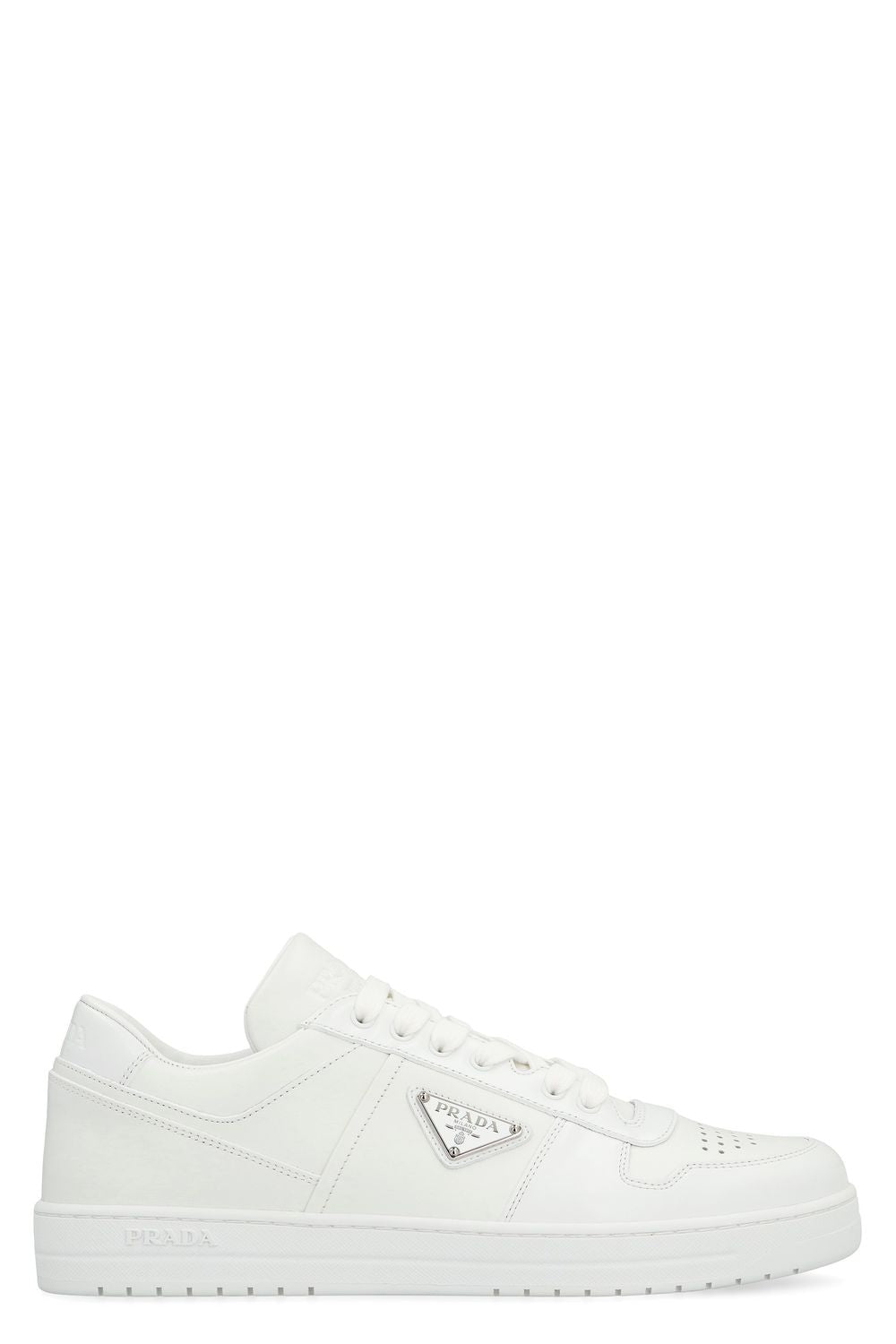 PRADA Downtown Leather Low-Top Sneakers for Men