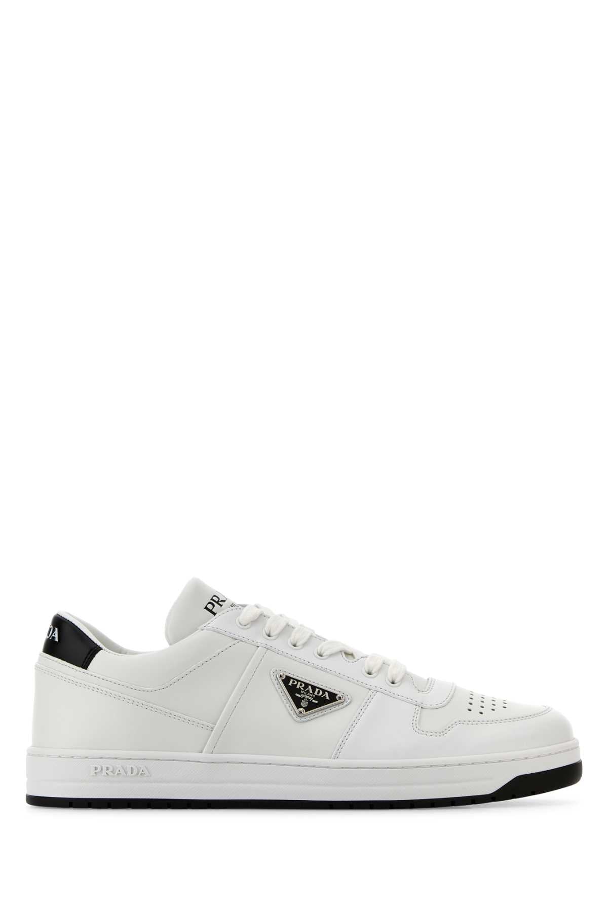 PRADA Downtown Leather Sneakers for Men