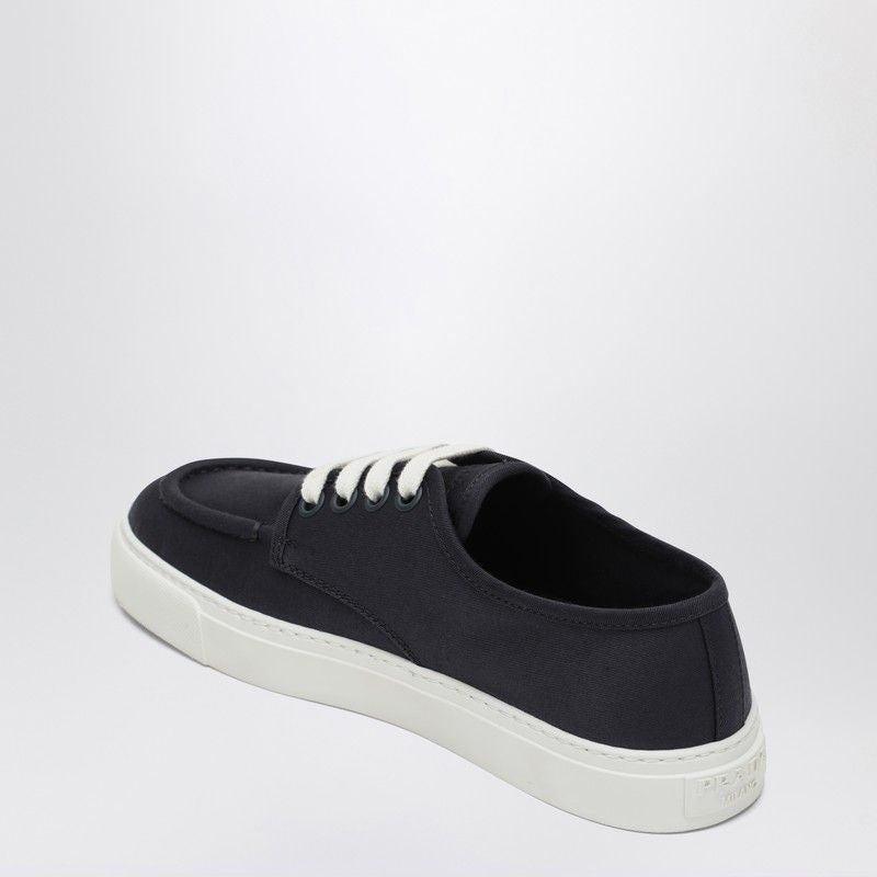 PRADA Cotton Canvas Sneakers for Men - Spring/Summer 2025