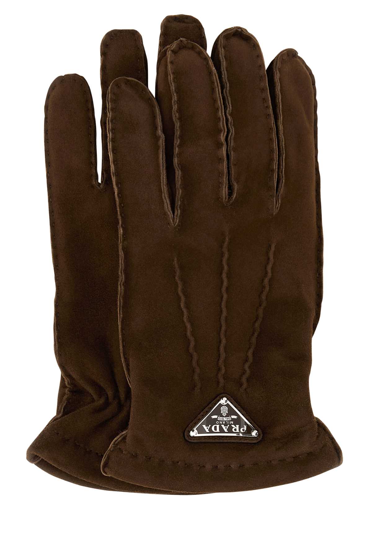 PRADA Men's Suede Gloves - SS25 Collection