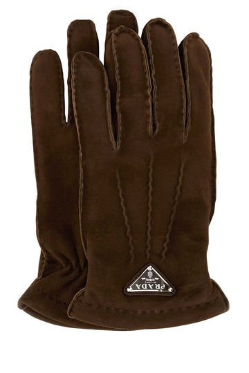 PRADA Men's Suede Gloves - SS25 Collection