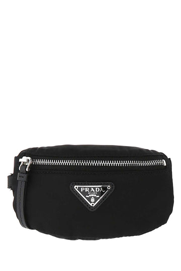 PRADA Mini Nylon Wrist Pouch Handbag