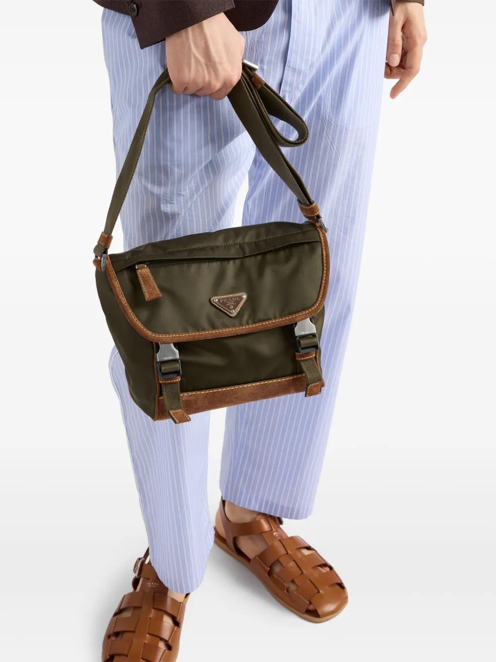 PRADA Soft Fabric Mini Handbag for Men - FW25 Collection