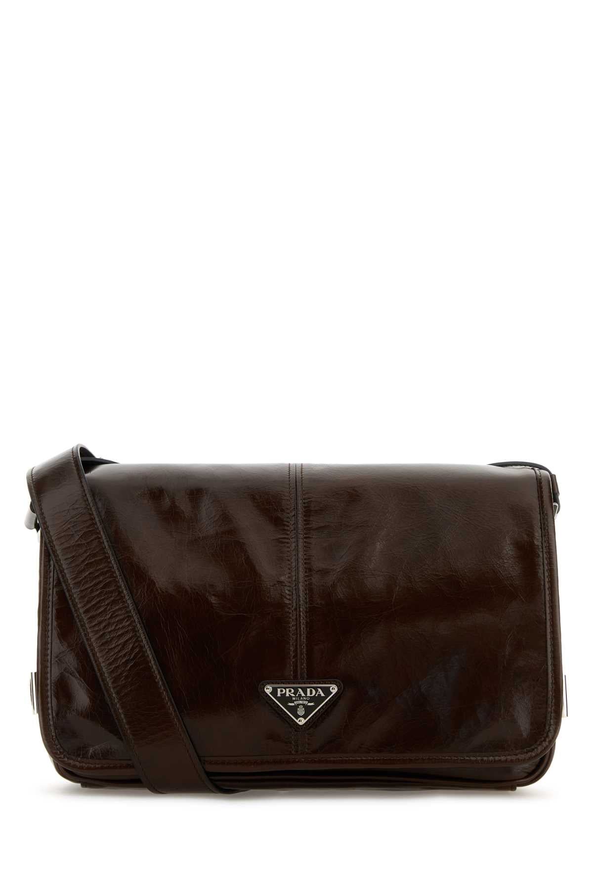 PRADA Men's Mini Leather Handbag