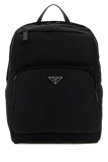 PRADA Re-nylon and Leather Mini Backpack