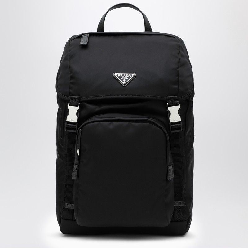 PRADA Re-Nylon Backpack with Snap Fastener