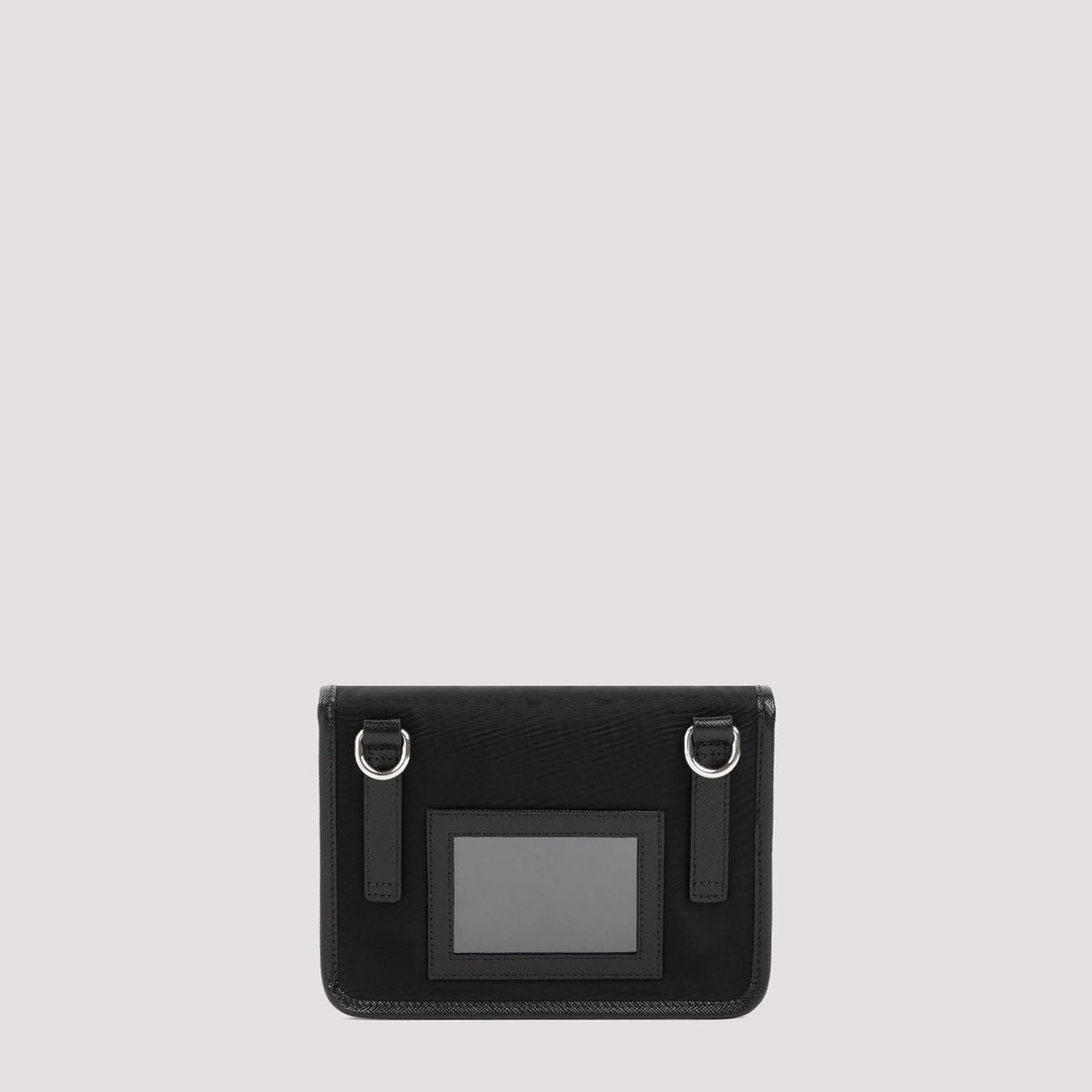 PRADA Mini Phone Holder with Enamelled-Metal Logo