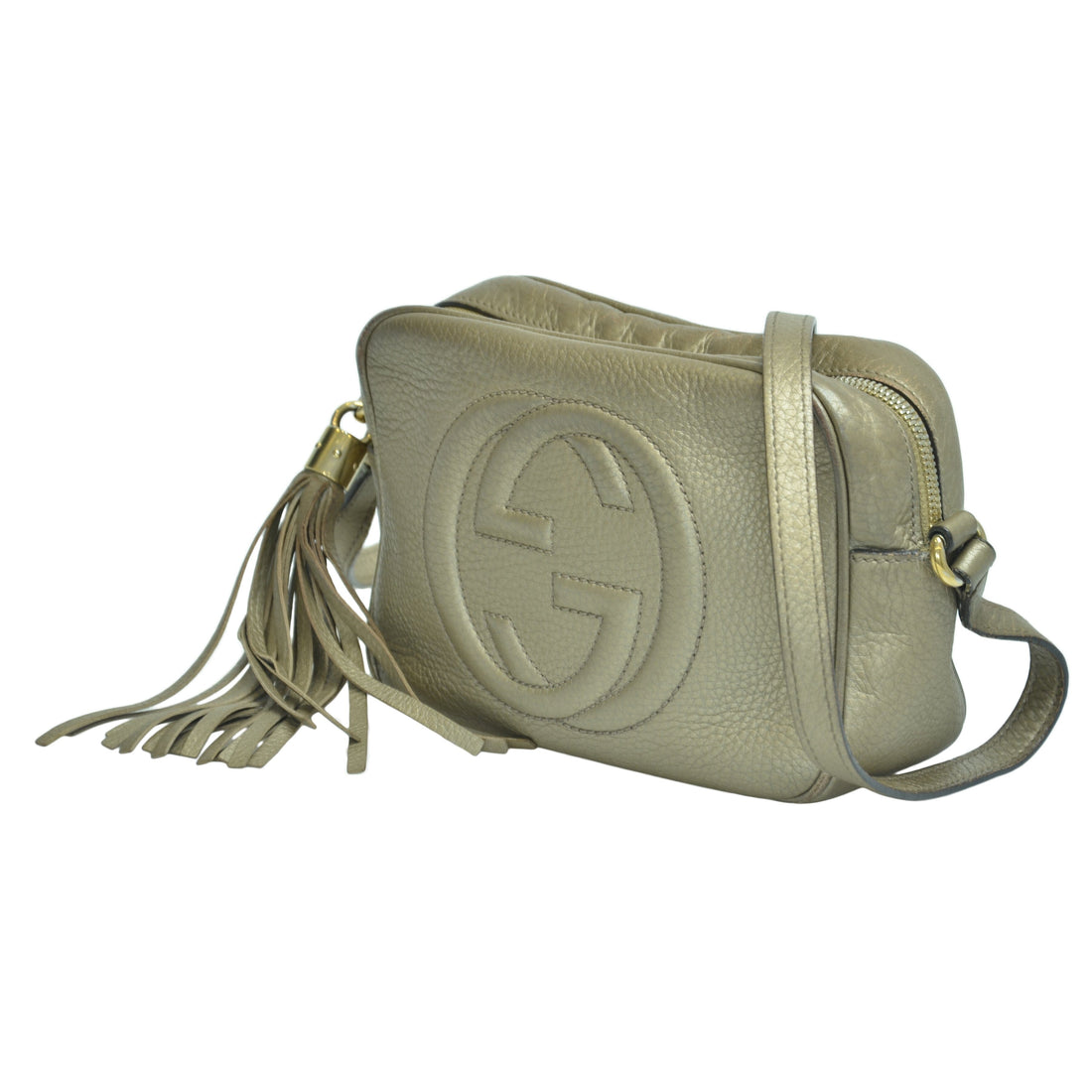 Gold Fringe Disco Soho Bag