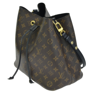 Brown/Black Monogram Neo Noe Bag