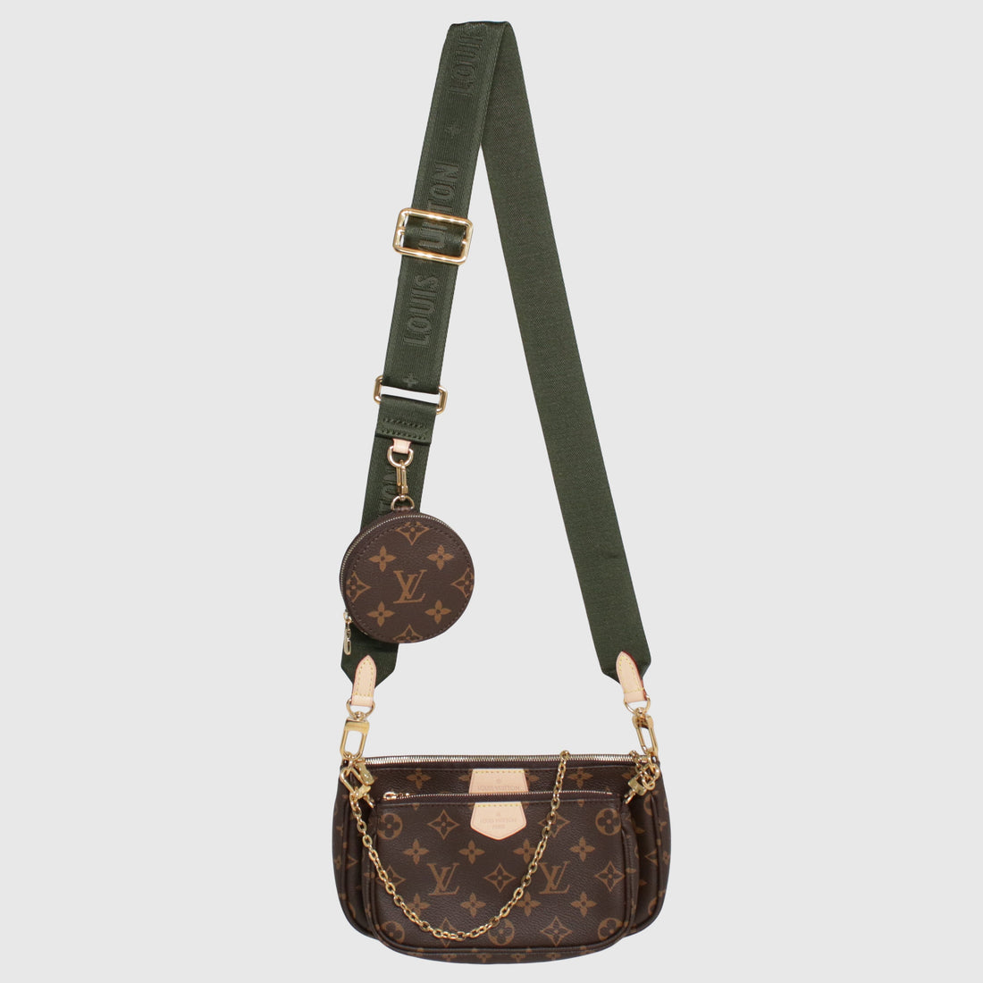 Brown Monogram Multi Pochette Bag