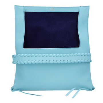 Chloé Mony Clutch Bag Blue