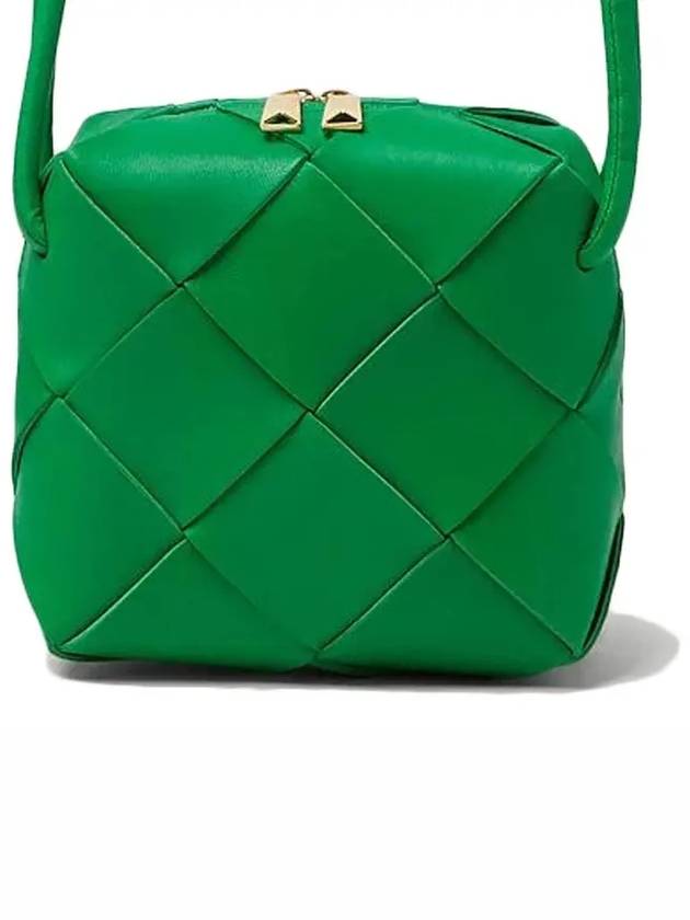 Bottega Veneta Cassette Intrecciato Mini Shoulder Bag Green
