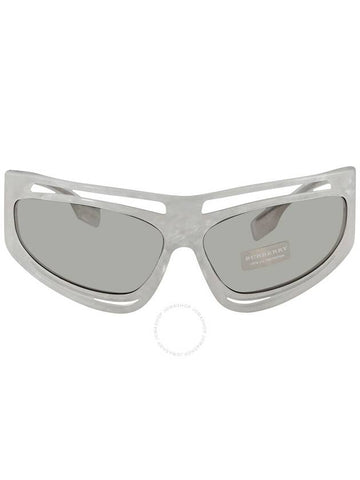 Burberry Burberry Light Grey Cat Eye Ladies Sunglasses BE4342 388687 65