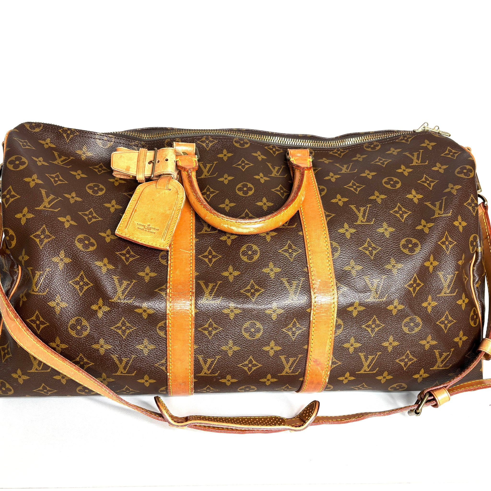 Louis Vuitton Keepall Bandouliere 50 Monogram Vintage Travel Bag