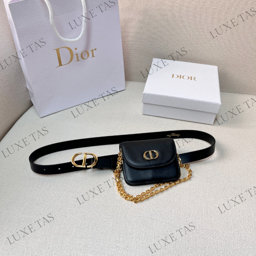 30 Montaigne Removable Pouch Belt Designer Belts for Women