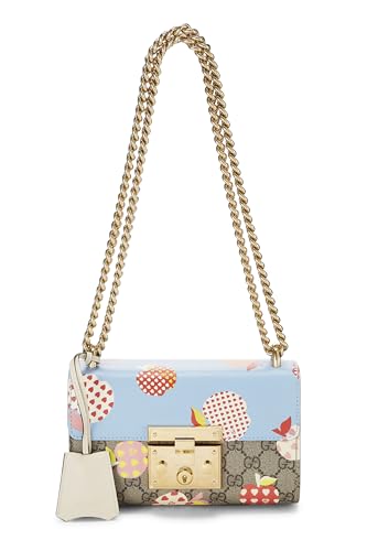 Gucci, Multicolor GG Supreme Canvas Apple Padlock Shoulder Bag Small, Multi