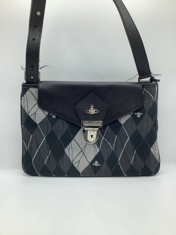 Vivienne Westwood Envelope Clutch with Crossbody Strap