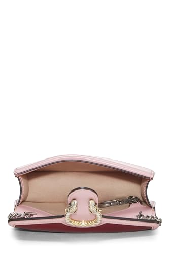 Gucci, Pink Leather Dionysus Shoulder Bag Super Mini, Multi