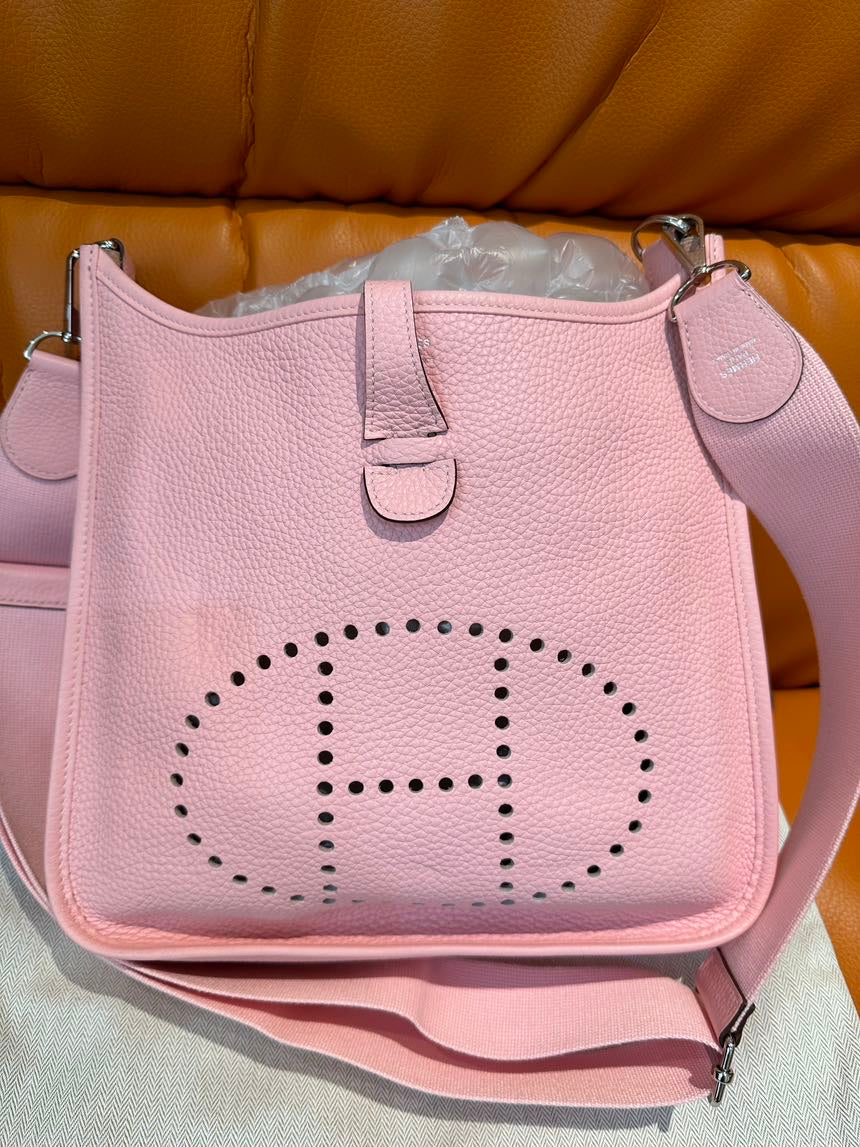 Hermès Evelyne Pink Bag