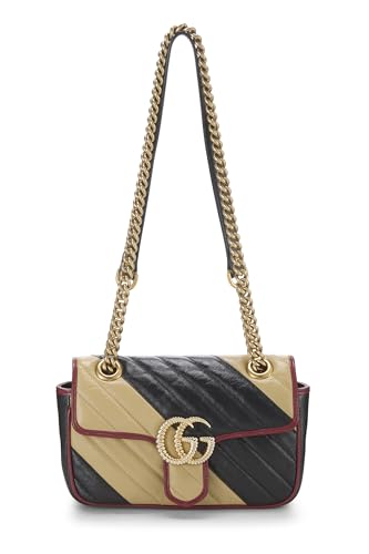 Gucci, Multicolor Leather GG Marmont Shoulder Bag Mini, Multi