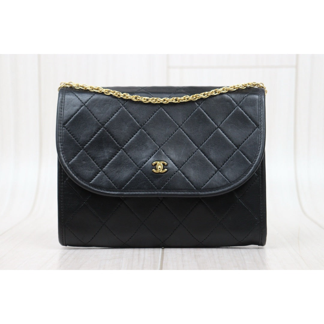 Good ( Rank AB)? CHANEL Mini Coco Mark Matrasse Lambskin Chain Shoulder Bag ?25052901