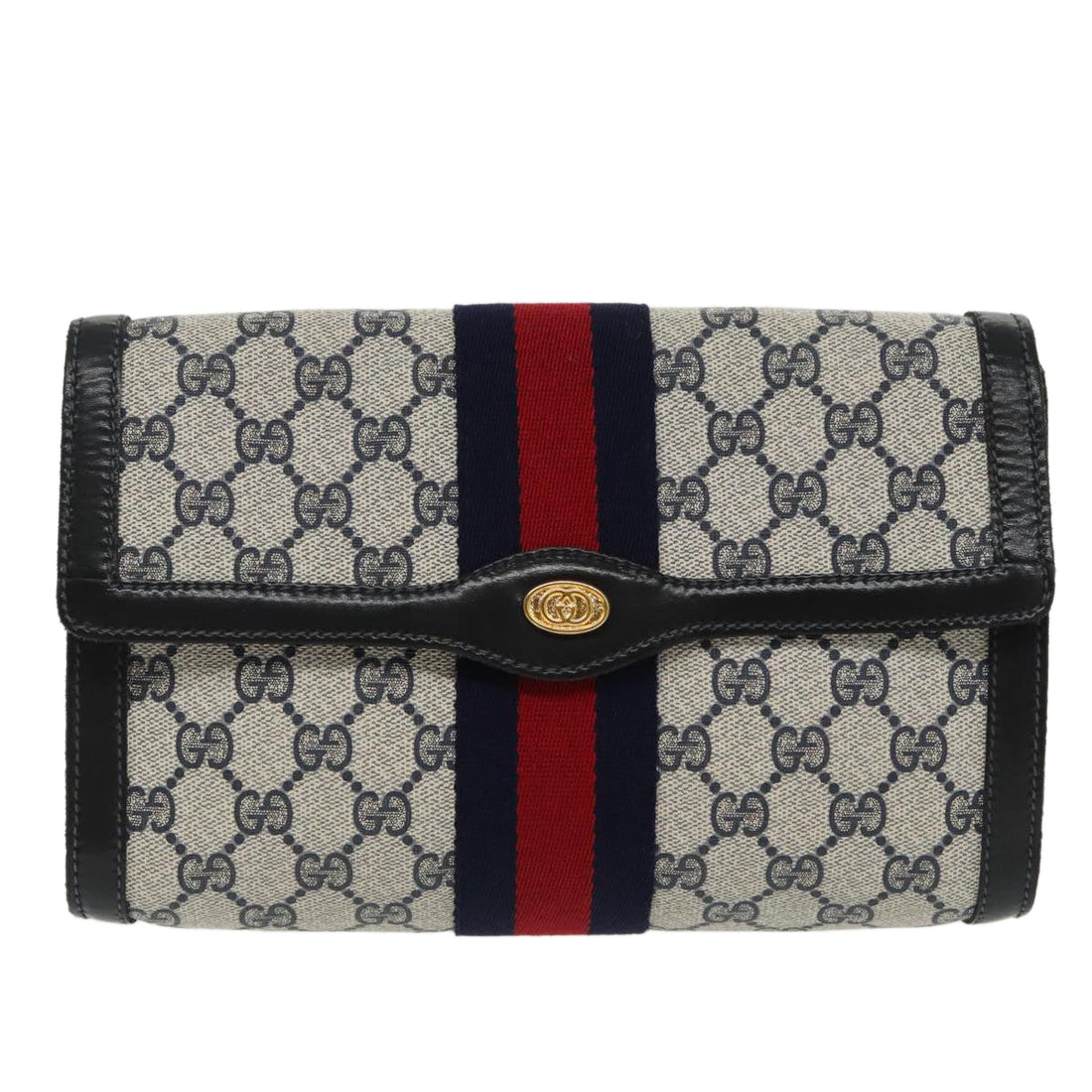 Gucci Sherry  Canvas Clutch Bag