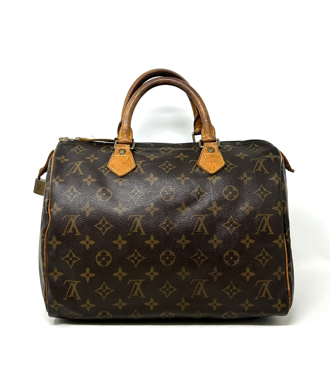 Louis Vuitton Speedy 30 Brown LV Monogram Coated Canvas Handbag