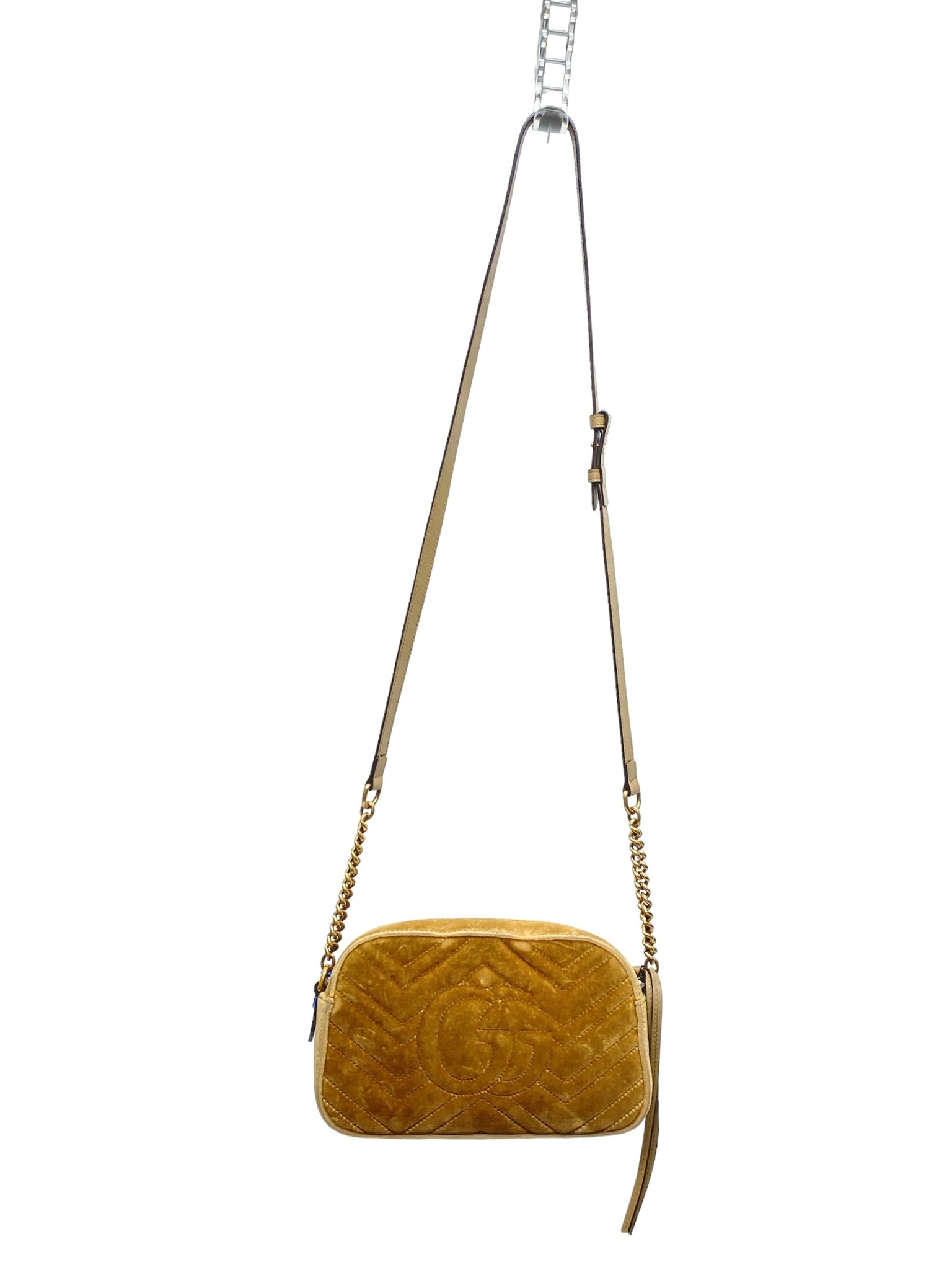 Crossbody Luxury Designer By Gucci, Size: Small