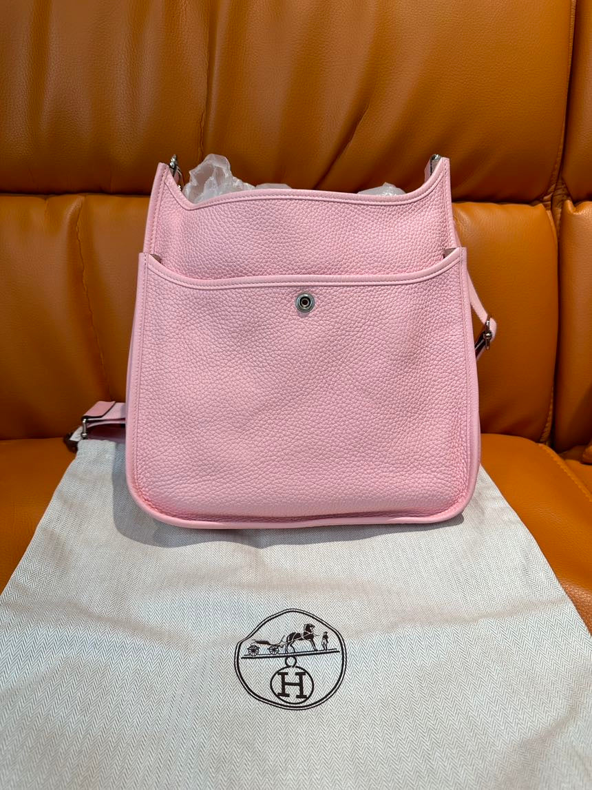 Hermès Evelyne Pink Bag