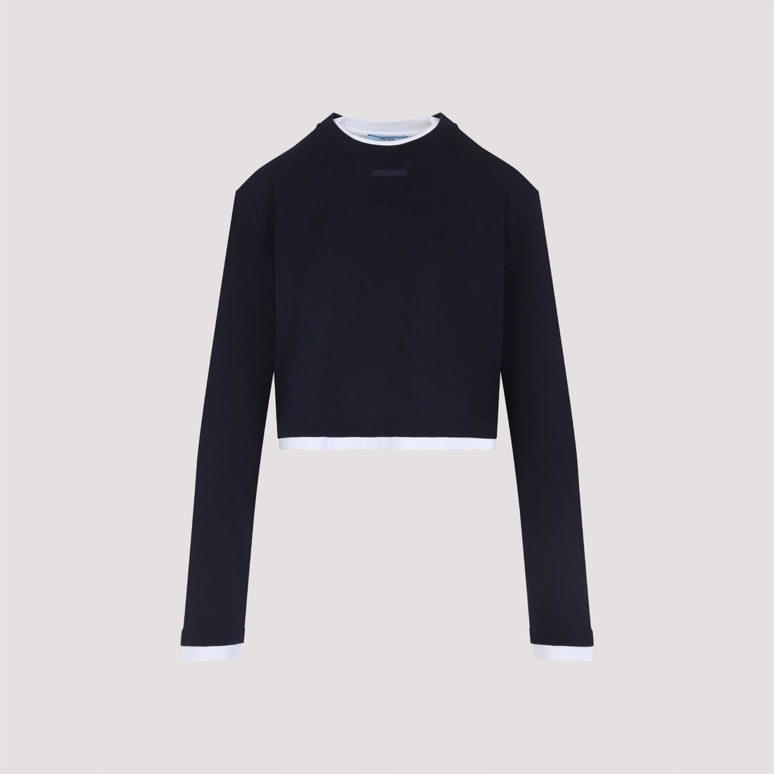 PRADA Cotton T-Shirt for Women - FW25 Collection