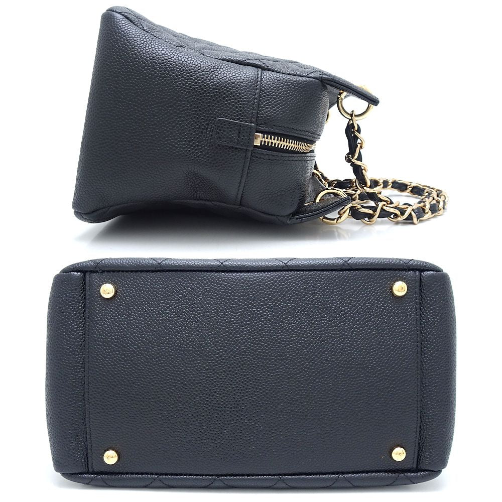 Chanel Caviar Skin Chain Shoulder Bag A18004