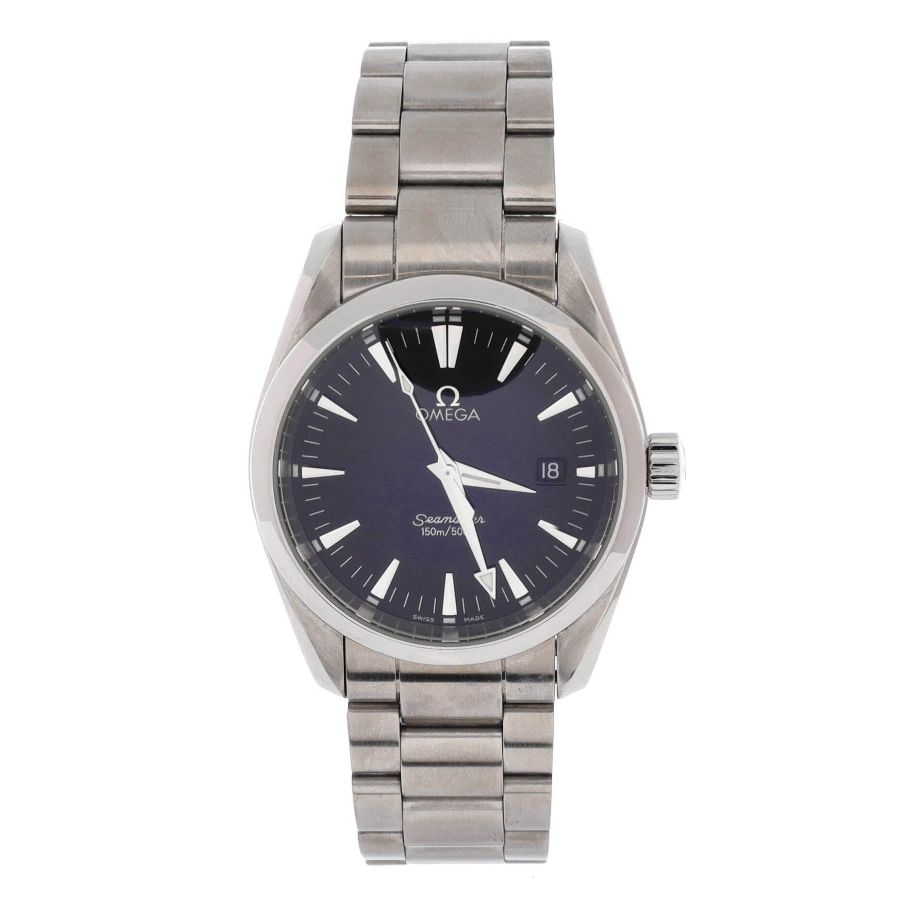 Omega Seamaster Aqua Terra 150M Quartz Watch Stainless Steel 36