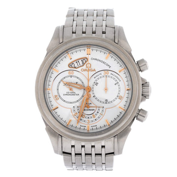 Omega De Ville Chronoscope Co-Axial Rattrapante Automatic Watch Stainless Steel 41