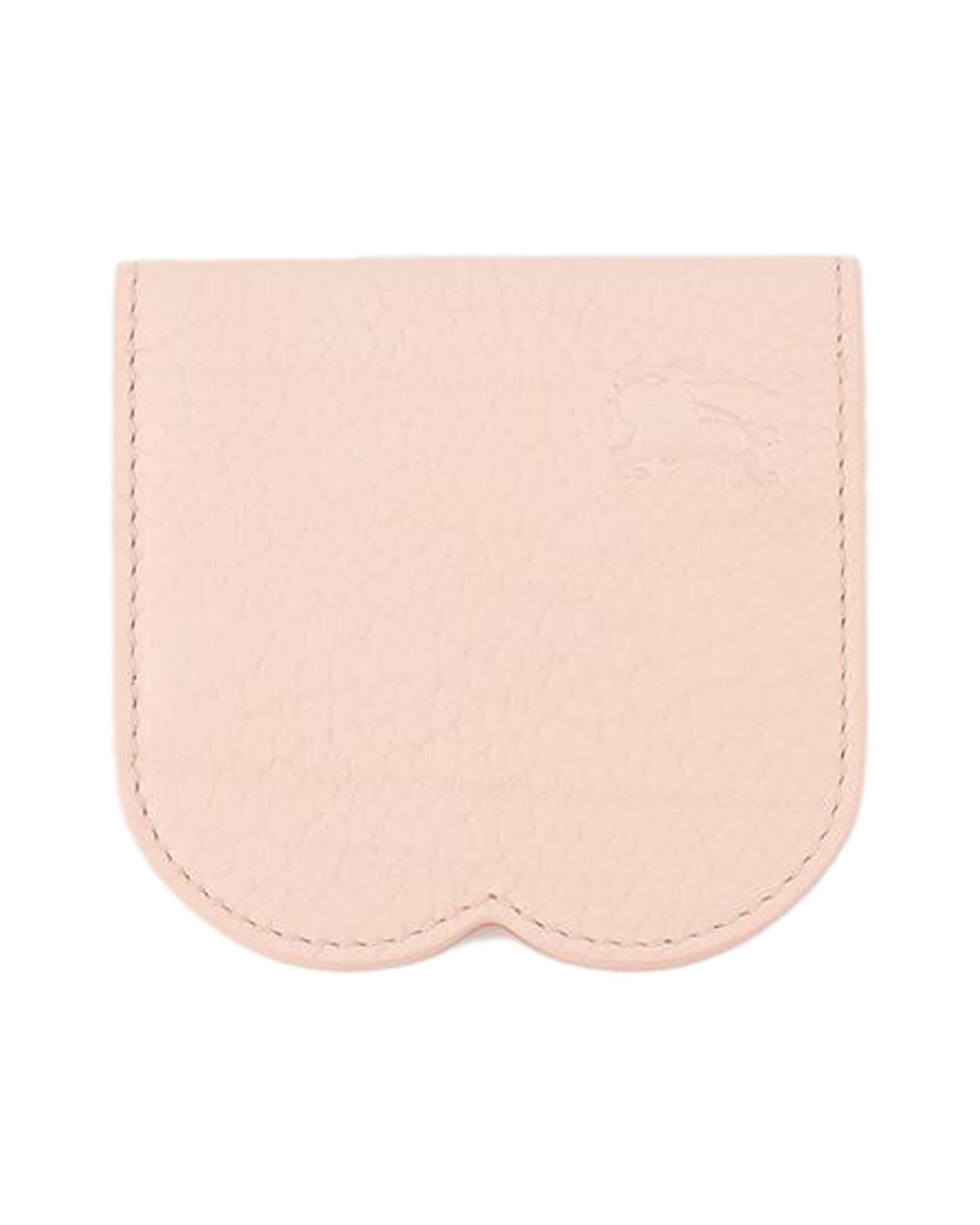 Burberry ScallopEdge Leather Card Holder Women Pink Other