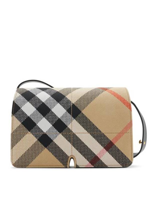 Burberry Snip Check Shoulder Bag Sand