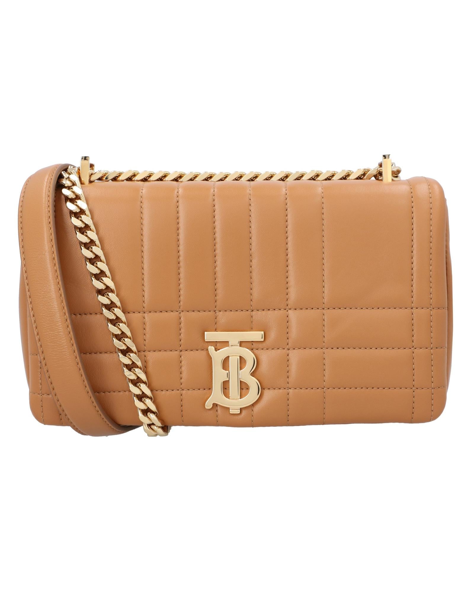 Burberry Quilted Leather Crossbody Bag Women Brown | Brown Shoulder Bags