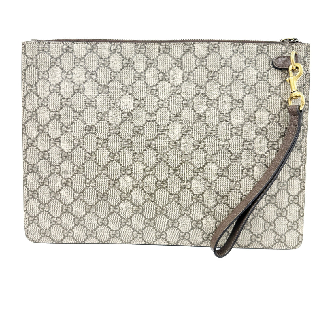 Gucci  Pvc Leather Clutch Bag