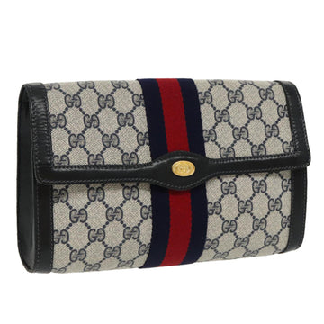 Gucci Sherry  Canvas Clutch Bag