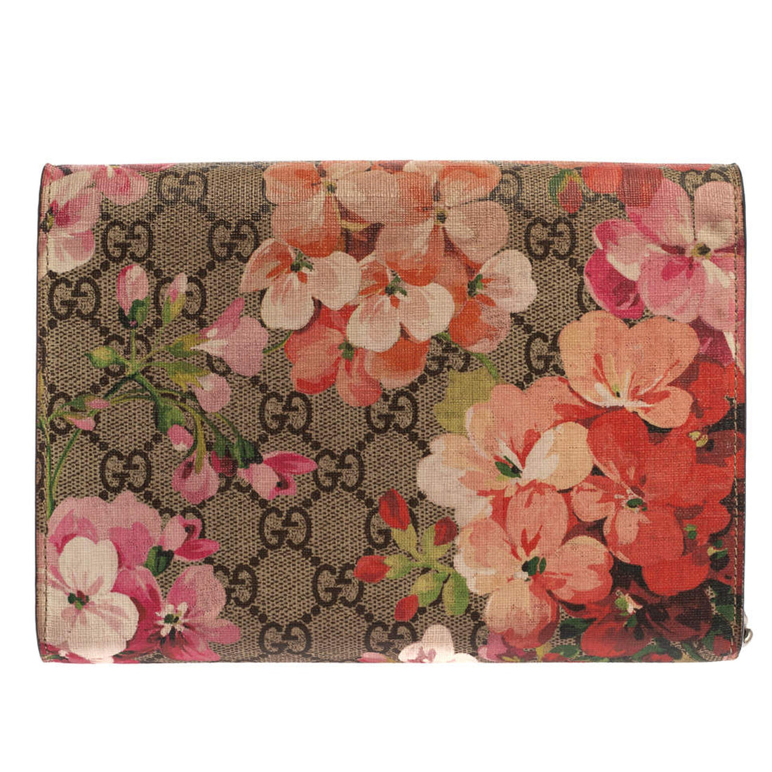 Multicolor GG Supreme Blooms Dionysus Wallet On Chain