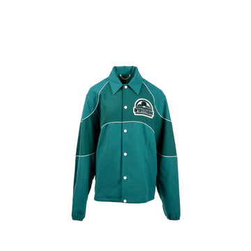 Louis Vuitton Size 50 Cotton Coach Jacket Bright Green