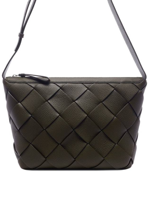 Bottega Veneta Diago Hobo Shoulder Bag Tauri Khaki