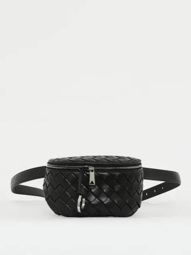 Bottega Veneta Intrecciato Belt Bag Black