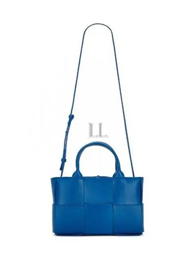 Bottega Veneta Arco Mini Tote Bag Blue