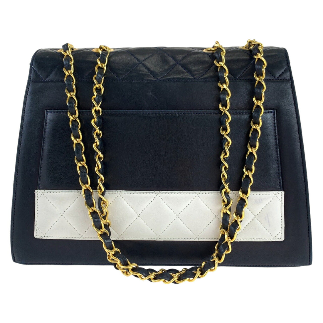Chanel Vintage 2.55 Lambskin Turnlock Shoulder Bag